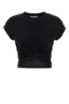 Givenchy Bow Tie T-shirt In Black