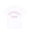 Givenchy Logo-embroidered Boxy-fit T-shirt In White