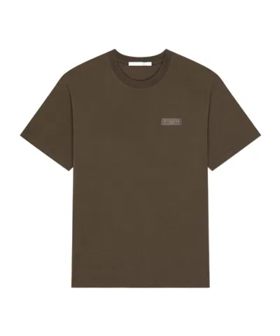 GIVENCHY GIVENCHY LOGO PATCH CREWNECK T-SHIRT