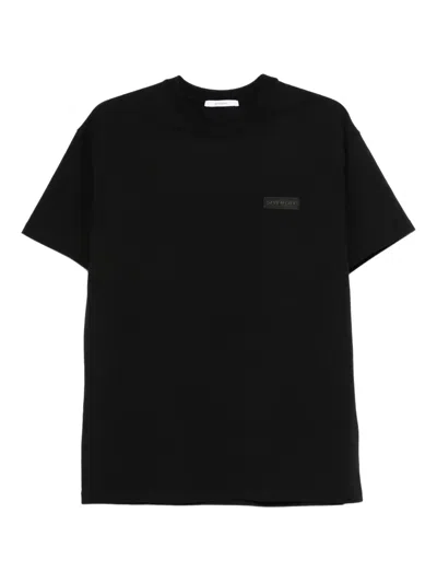 Givenchy T-shirt In Cotton With  Patch In Black