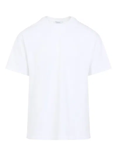 Givenchy T-shirt In Cotton With Paris Gros Grain In Multi