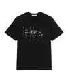 Givenchy Photographic Negative Logo Regular Fit Graphic T-shirt In Black