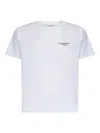Givenchy T-shirt In Cotton With Stamp Print In White