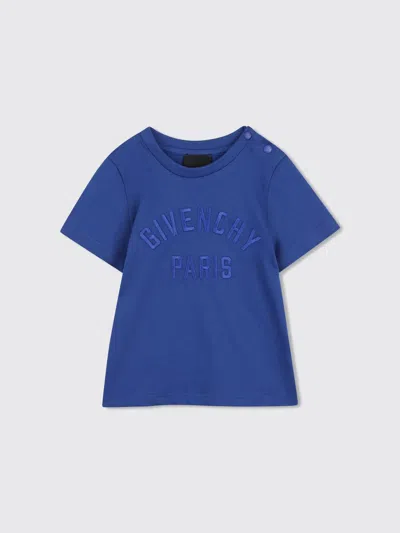 Givenchy Babies'  T-shirt Kids Color Blue