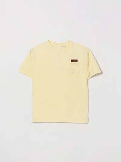 Givenchy T-shirt Kids In Yellow