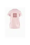 Givenchy Tshirt Short Sleeves Pink In Pink