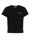 Givenchy Cotton Logo Print Regular Fit T-shirt In Black