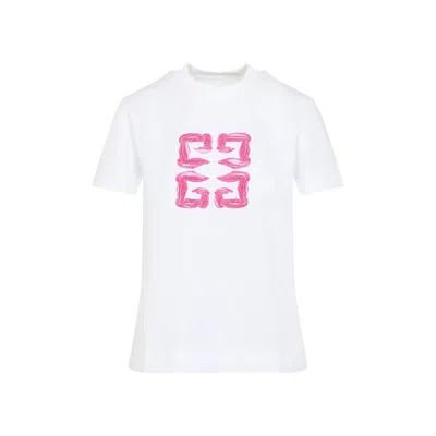 Givenchy 4g Printed Crewneck T In White