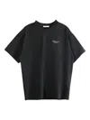 Givenchy Front Stamp-style Graphic Print T-shirt In Black