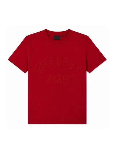 Givenchy Kids' T-shirt With Logo In Red