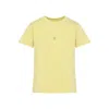 Givenchy White Cotton T-shirt In Yellow