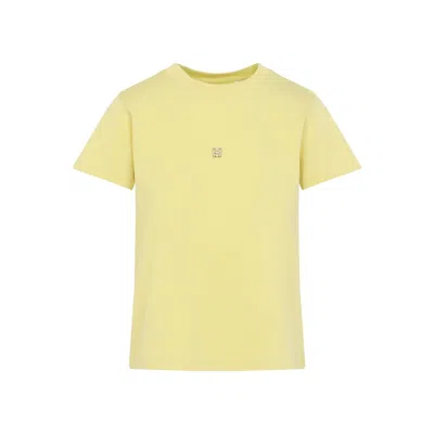 Givenchy Tshirt In Yellow