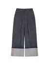 Givenchy Turn-up Cuff Jeans In Black