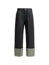 Givenchy Turn-up Cuff Jeans In Blue