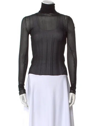 Pre-owned Givenchy Turtleneck Sweater In Black