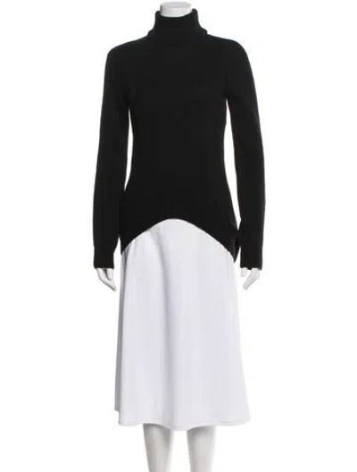 Pre-owned Givenchy Turtleneck Sweater In Black