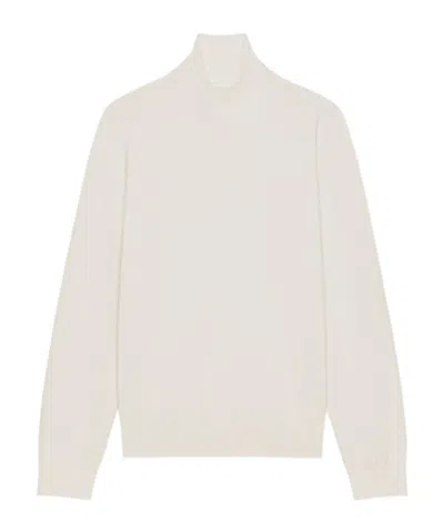 Givenchy Turtleneck Sweater In Cashmere In White