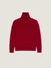 Givenchy Turtleneck Sweater In Wool And Cashmere In Red