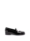 Givenchy Logo-plaque Patent Leather Loafers