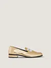 Givenchy Tux Loafers In Mirror Effect Leather