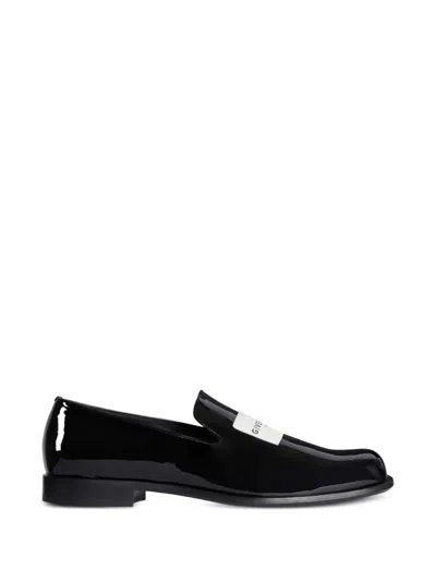 Givenchy Tux Loafers In Patent Leather In Black