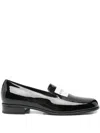 Givenchy Tux Loafers In Patent Leather Shoes In Black