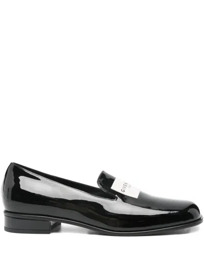 Givenchy Tux Loafers In Patent Leather Shoes In Black