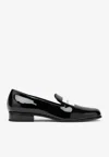 Givenchy Tux Loafers In Patent Leather Shoes In Black