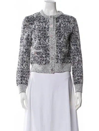 Pre-owned Givenchy Tweed Pattern Evening Jacket W/ Tags In Multi