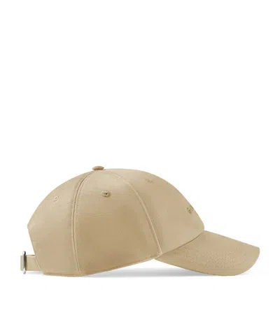 Givenchy Twill Logo Baseball Cap In Neutral