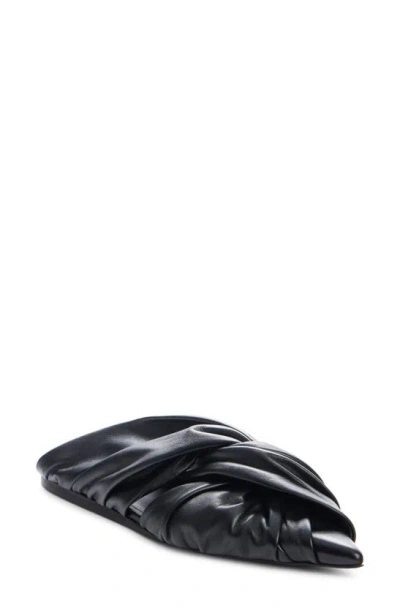 Givenchy Twist Babouche Pointed Toe Mule In Black