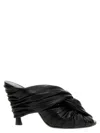 Givenchy Black Twist Heels In Black