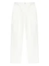 Givenchy Twisted Leg Pant 2 Pleats In White