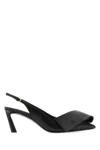 Givenchy Twisted Ribbon Slingback Heel In Black