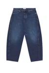 Givenchy Logo Patch Relaxed-fit Jeans In Blue