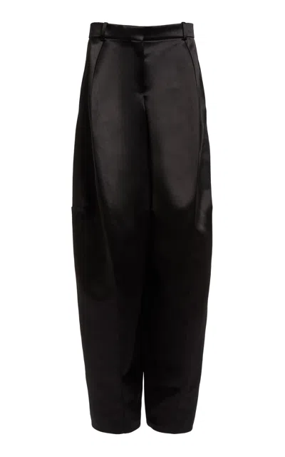 Givenchy Twisted-seam Barrel-leg Pants In Black