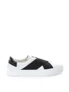Givenchy City Sport Leather Low-top Sneakers In Black