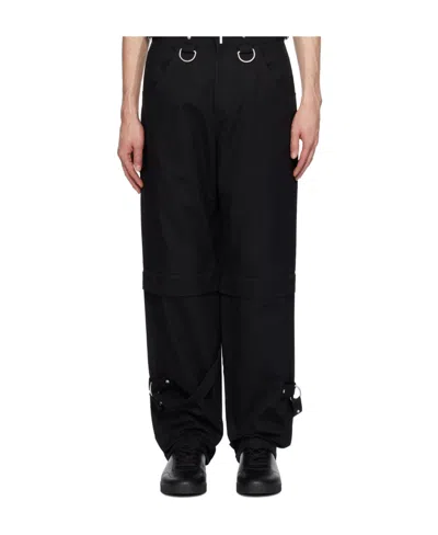 Givenchy Two-in-one Detachable Trousers In Black