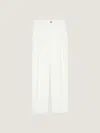 Givenchy Two-pleat Pants In Cotton In White