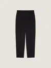 Givenchy Two Pleats Tailored Pants In Wool In Black