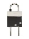 Givenchy Two-tone Brass Padlock In Silber