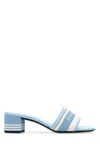 Givenchy Sandals In Whiteblue