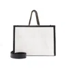 Givenchy Medium G Tote Shopping Bag In Canvas And Leather