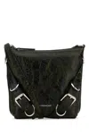 Givenchy Leather Crossbody Bag Adjustable Strap In Green