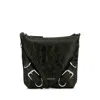 Givenchy Men Two-tone Leather Voyou Crossbody Bag, Onesize Luxury Crossbody Bags For Men Darveys In Black