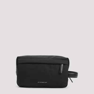Givenchy U Backpack Toilet Pouch In Nylon In Black
