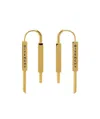 Givenchy U Lock Earring In Yellow