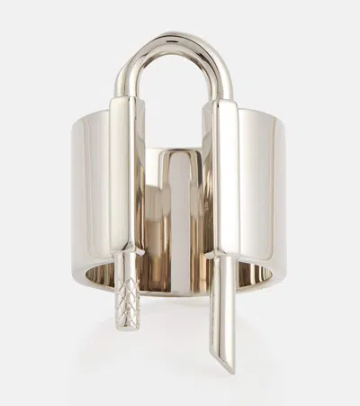 Givenchy Ring U-lock In Silvery
