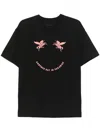 Givenchy Crew-neck T-shirt With Whimsical Unicorn Print In Black