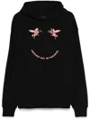 Givenchy Cotton Sweatshirt With Front Pocket And Hood In Black